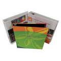 Digitally Printed Film Laminated Rigid Ring Binders (1/2" Capacity)